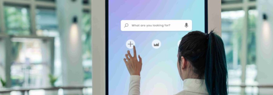 Digital Signage in the mall